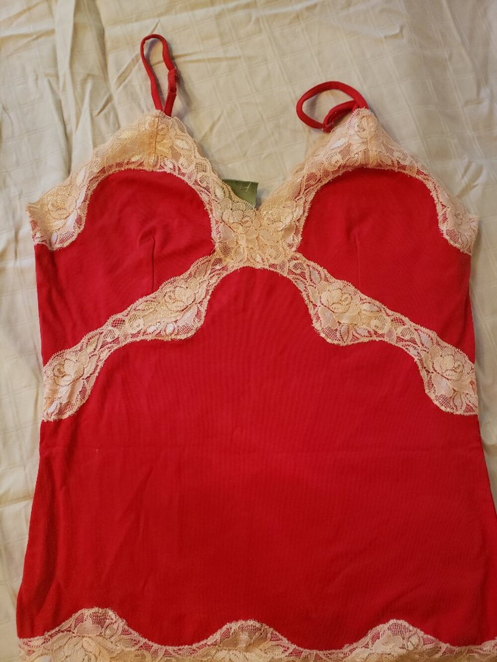 Mary Green lace trim cami